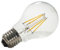 Electraline 63307 Lampadina LED filamento Basso consumo 6W=70W Luce Calda Attacco Grande E27