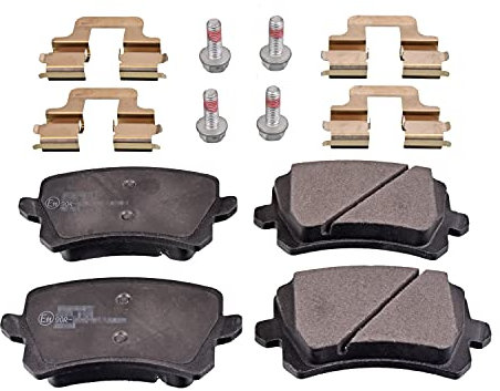 Blue Print ADV184231 Bremsbelagsatz mit Anbaumaterial , 1 Stück