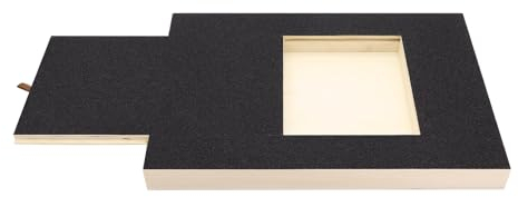 Yuhtech Kratzbrett für Hunde, Krallenschleifer Hund mit Leckerlibox, Hunde Kratzbrett für Nägel, Dog Nail Scratch Board, Alternative zu Krallenknipsern und Schleifern für Hunde