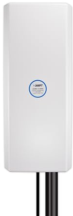 JARFT J5GMB-14-OMPA 5G Richtantenne inkl. 5m Antennenkabel - 14dBi, LTE / 5G Außenantenne, 2x2 MIMO, passend zu vielen 5G Router Modellen
