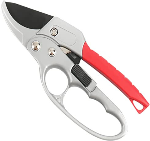 Tijeras,Tijeras de podar de jardín,Tijeras de podar con trinquete Tijeras de podar con menos esfuerzo,Tijeras de podar for un corte fácil,Tijeras de podar de jardinería resistentes,Tijeras de podar fo