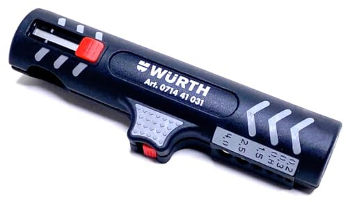 Würth Kabel Entmanteler AM130plus 8-13mm Titan-Nitrid legierte Klingen 071441031