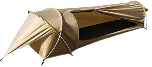 Tenda per zaino 1 persona, tenda zaino portatile | Tenda da zaino da caccia - Tenda da campeggio leggera e impermeabile, protezione per zaino piccolo portatile Accessori da campeggio impermeabili per