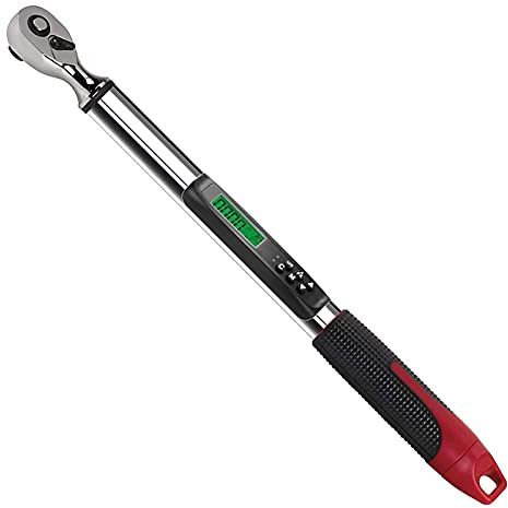 ACDelco Tools ARM315-3A 3/8 Inch Heavy Duty Angle Digital Torque Wrench with LED Flash Notification - ISO 6001 Standards with Certificate of Calibration