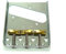 Fender® Vintage Tele Bridge chrom, für Telecaster, kompensierte Messing-Sättel