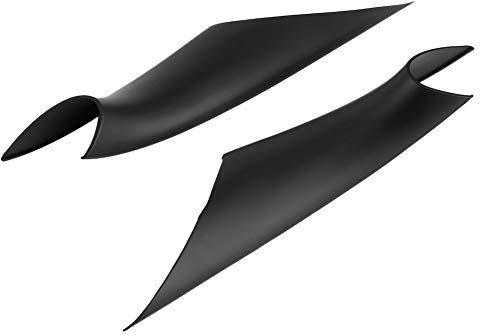 Hlyjoon Door Handle Covers 2pcs Car Driver Side & Passenger Side Interior Door Pull Handle Cover Trim Matte Black Fit for 3 Series 4 Series F30 F80 F82