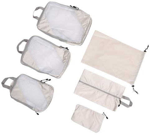 CONGARTENO 6piezas Organizador Maletas Cubos Compresión Accesorios Viaje Diseño Práctico Fácil Manejo
