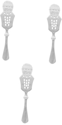 ULTECHNOVO 3piezas Cuchara De Inoxidable Filtro Cuchara Hollow Para Herramienta Para Bebidas De y Cócteles