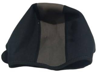 mophrati Capuchon de Natation Thermique épais en néoprène, Chapeau de épais pour Piscine intérieure et extérieure, Maillots Bain pour plongée en apnée, Gris, Taille Libre