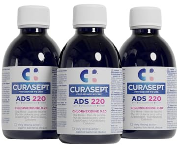 Curasept Munvatten Vätska Klorhexidin 0.2% (3 x 200ml)