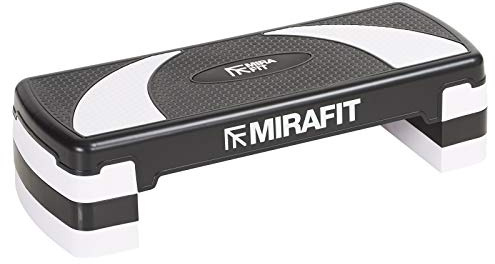 Mirafit 3 Level Aerobic Exercise Stepper Board - Adjustable Height
