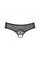 Bracli Perlenstring Tanga Brief Kyoto einreihig schwarz S M L XL-3269 Größe L
