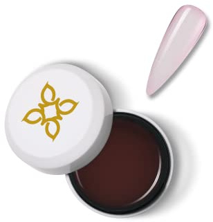 Bluesky Builder Gel Overlay 30ml Soft Clear Pink - Natural Nail Strengthening Protection - Thin Nail Treatment Builder Gel Soak Off (Requires UV LED Lamp)