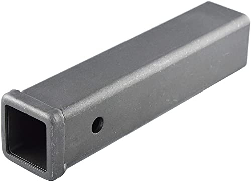 TOPTOW 64455 - Tubo Receptor de Enganche para Remolque con Receptor de Enganche de 2 Pulgadas, 12 Pulgadas de Largo, Acabado Crudo