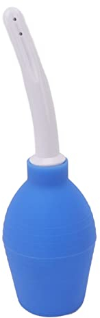 Zerodis Klistierbirnen-Kit, Silikon-Analdusche-Kit für die Darmreinigung (310ml Blau)