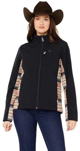Cinch Women's Side Striped Concealed Carry Softshell Jacket - MAJ9896001 US