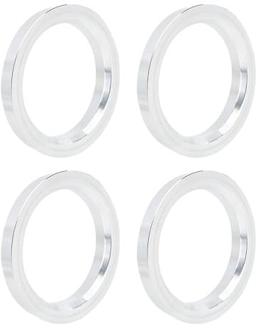 IGTOPS Set di 4 anelli di centraggio per auto, in lega di alluminio, distanziatori (73,1 – 60,1 mm)