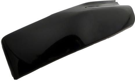 Beinschutz links - verkehrsschwarz pulverbeschichtet - SR50, SR80 - verzinktes Blech ( DIN EN 10152/10131)