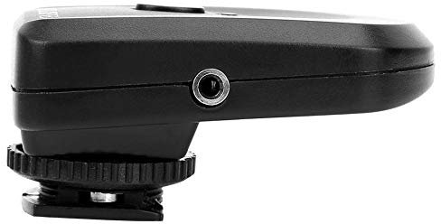 Disparador de Flash inalámbrico, 433MHZ Control Remoto inalámbrico de Disparador de Flash de 16 Canales, con 1 transmisor, 2 receptores y 1 Cable de sincronización, 4.53 x 3.54 x 1.57 Pulgadas