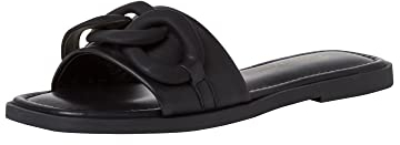 Tamaris Damen 1-1-27119-30 Slipper, Black Uni, 38 EU