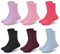 GENTABY Mädchen Thermal Socken Jungen Kinder Warme Winter Kleinkind Cosy Rosa Lila Schwarz Ideal für Winter Aktivitäten Stiefel 6 Paar 1-3 Jahre