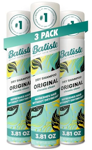 Batiste Original Dry Shampoo, Waterless Shampoo, 3.81oz 3 pack