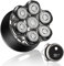 Rasoir Electriques Hommes, 7D Rasoir Tete Chauve Homme, Tête Magnétique Tondeuse Barbe Homme, Tondeuse à cheveux portable étanche sèche/humide, avec écran LED