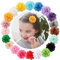 Baby Haarspangen, Discoball 20 Stück Chiffon Haarspangen Mädchen, Kinder Haarspangen Haarklammern für Mädchen Haarclips für Baby Kinder Baby Haarspange (Stil 1)