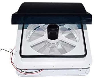 Ventilador De Ventilación RV Escape Superior Ventilador De Ventilación Bidireccional Silencioso 12V Con Ventilador De Ventilación Ligera Modificación RV - Ventilador de extracción
