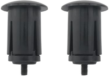 JianLing 1 Pair Black Bicycle Expansion Handlebar Plugs Grip Stoppers Non Slip Caps 32mm Road Folding Mountain Bike Handlebar End Caps
