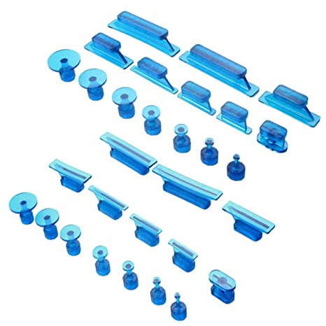 Kit de herramientas para reparación de abolladuras de coche, 30 piezas, ventosa de metal para reparación de automóviles