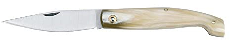 AUSONIA - Coltello da tasca modello Pattada manico corno Cm 19