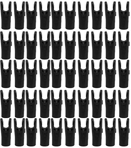50PCS Jagd Bogenschießen Pfeil Nocken, Pin Shaft Tails DIY Zubehör Kits, Jagd Zubehör, DIY Pfeilbau Zubehör, für Jäger, Bogenschützen, Outdoor Enthusiast