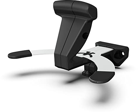 V-Cant-C - Soporte para casco de moto invisible, montaje en pared muy sencillo, elige la posición de tu casco con el soporte de pared para casco