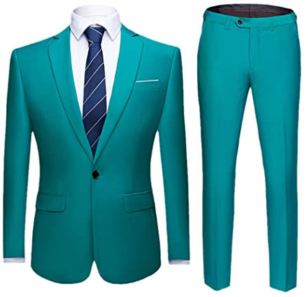 Giacca + pantaloni Completo 2 pezzi Set da uomo, casual, da lavoro, per matrimonio, sposo, giacca, pantaloni, a01, XXL
