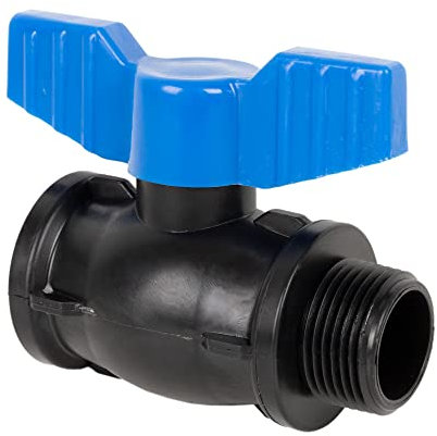 Cofan Válvula de Bola | Rosca Macho-Hembra PP PN16 | Medida: 3/4 x 3/4 | Venta Unitaria