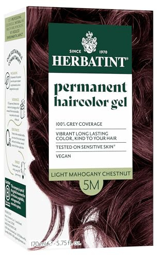 Herbatint 5M Light Mahogany Chestnut Permanent Hair colour 170ml