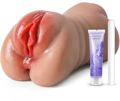 Masturbádores Masculino Real Juguetes Sexuales - Masturbador Masculino Juguete Sexuale para Hombre con con 3D Vagina y Anal, Juguetes Eróticos para Pareja Sexuales