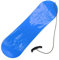 com-four® Snowboard Pistenrutscher in blau, Schnee-Gleiter mit Zugseil und Handgriff, Schneeflitzer (01 Stück blau - Snowboard)