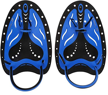 Paletas de Mano de Natación Entrenamiento de Buceo Ajustable Aletas de Mano Guantes