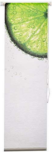 Estoralis Cocina| Estor Enrollable Diseño Moderno|Sin Taladrar Translúcido Estampado | Modelo C-3047 | 45 x 150 cm (Ancho/Alto) Tamaño Tela 42 x 150 cm | Estores para Ventanas y Puertas