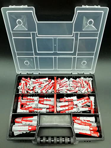 Fischer Duopower Dübel Sortiment 150 Teilig Universaldübel 5x25 6x30 8x40 10x50 mm