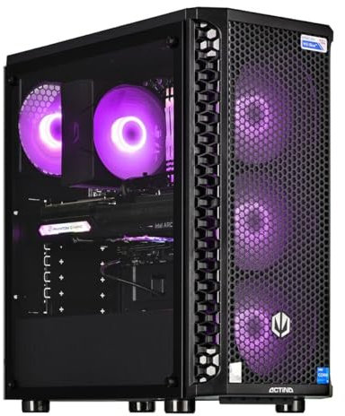 ACTINA Desktop-PC Intel Core i5-12400F 32 GB RAM 1 TB SSD NVIDIA GEFORCE RTX 4060 TI