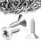 SWTYExt Holzschrauben Torx Schrauben 4x16mm, 120 Stück Spanplattenschrauben Edelstahl Rostfrei V2A Selbstschneidende Holz Blechschrauben Senkkopf Schrauben Vollgewinde für Befestigungselemente