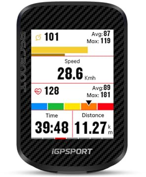 iGPSPORT BSC300T Fahrradcomputer GPS, 2,4” Touchscreen Fahrrad Navi Kompatibel mit E-Bike & Insta360, Offline Karten Navigation, Fahrradcomputer Kabellos mit IPX7 Wasserdicht (BSC300T)
