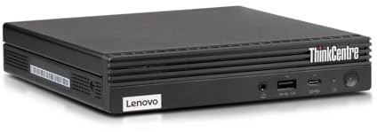 Lenovo ThinkCentre M70q Gen 5 Tiny Intel Core i5 14400T 512GB SSD Festplatte 16GB Speicher Windows 11 Pro Desktop Computer Mini PC - Neugerät