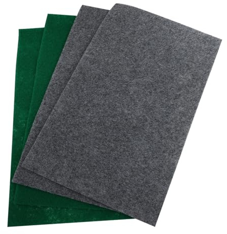 TEHAUX 4Pcs Reptile Carpet Bedding for Terrarium Liner Moisture-absorbent Snake and Gecko Substrate Mats Protective Turtle Habitat Rugs Pads for Lizard and Tortoise Enclosures