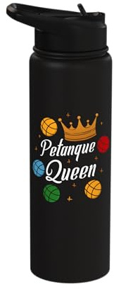 Petanque Players Boules Match Boules Game Petanque Stainless Steel Insulated Water Bottle