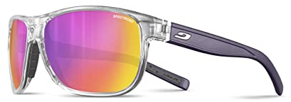 Julbo Renegade M Gafas DE Sol, Cristal Brillante/PÚRPURA Oscuro, Talla única Unisex Adulto