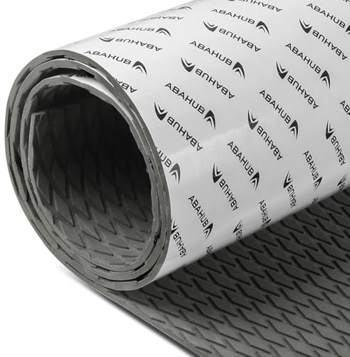 Abahub EVA Foam Boat Decking Self-Adhesive 48''x16'', Dark Gray